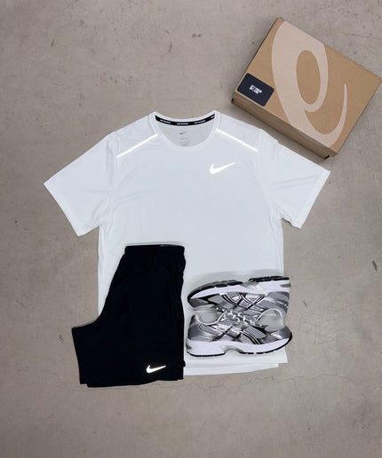 Nike Miler Frost White Miler Black Challenger Set x Gel-1130 Silver/Black/White