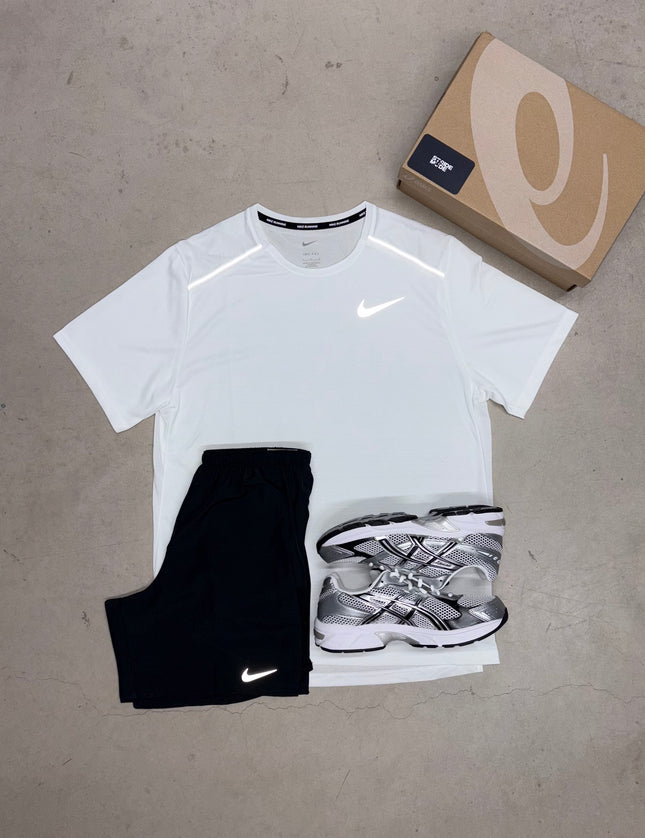 Nike Miler Frost White Miler Black Challenger Set x Gel-1130 Silver/Black/White