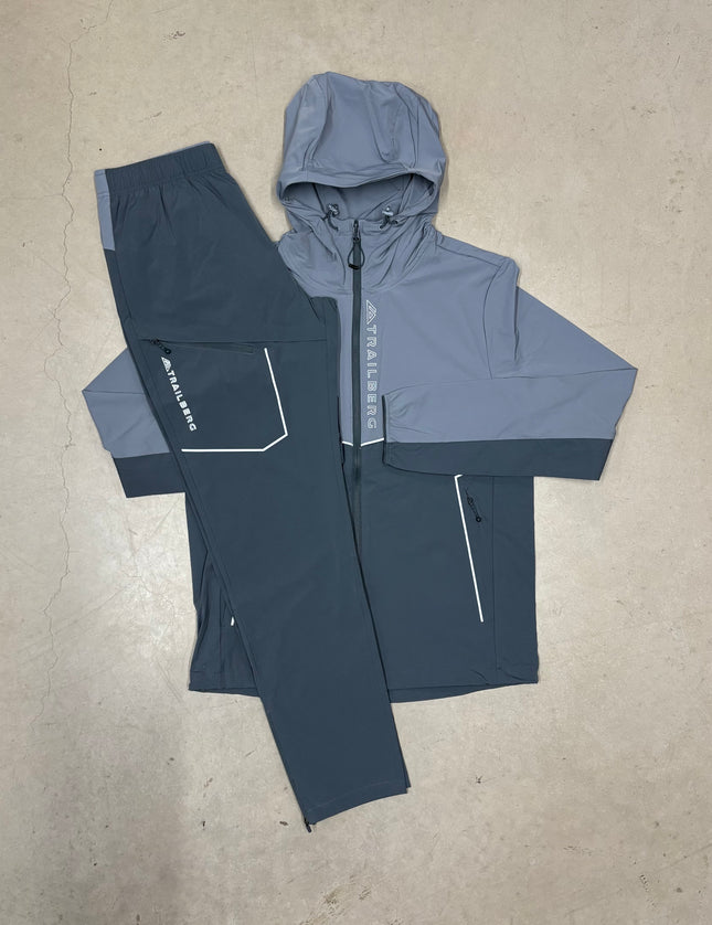 Trailberg Strom Grey/Cloud Haze Zion Full Tracksuit