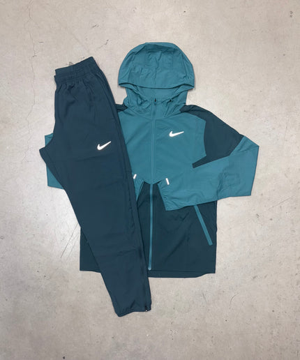 Nike Mineral Teal Windrunner x Teal Challenger Pants Tracksuit
