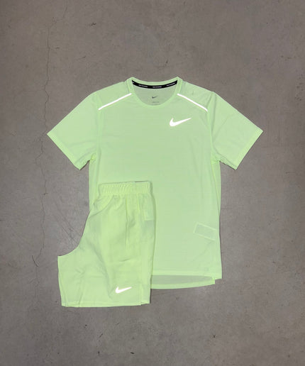 Nike Volt Yellow Miler Set