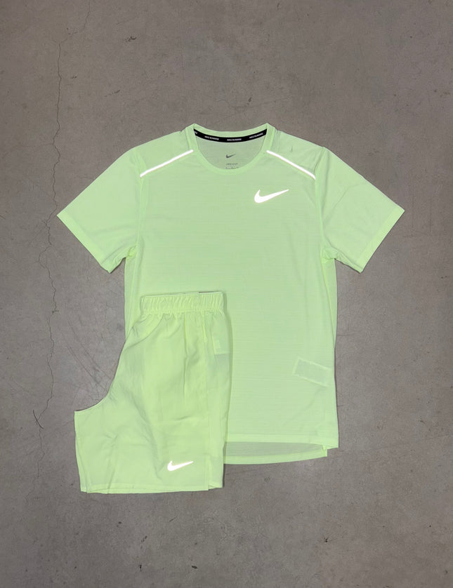 Nike Volt Yellow Miler Set