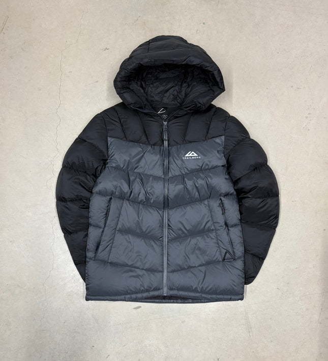 Trailberg Black/Volcano Grey Alpina Puffer Coat