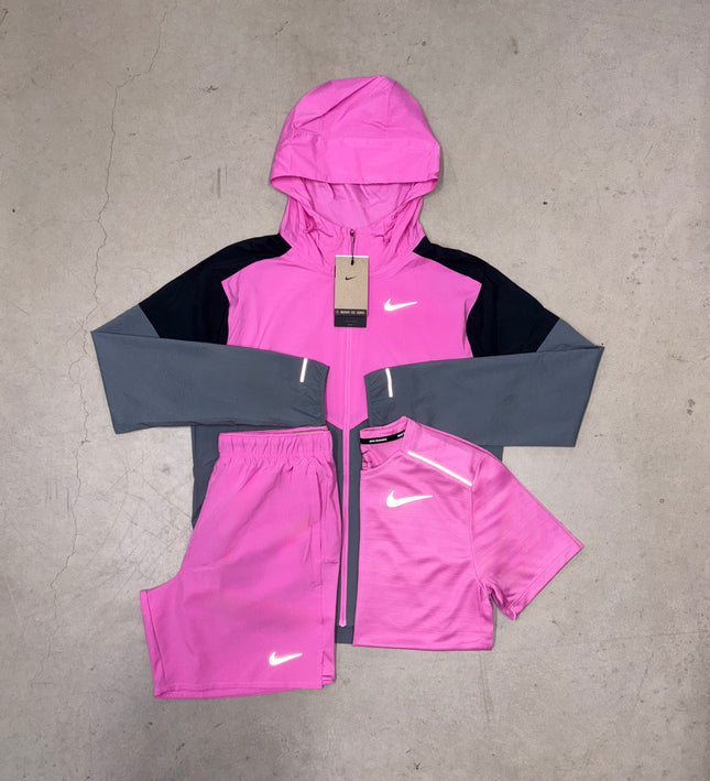Nike Playful Pink Windrunner Jacket Full Bundle