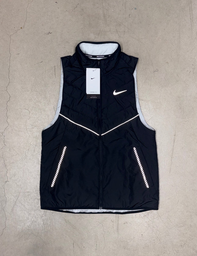 Nike Black Reflective Synthetic Gilet
