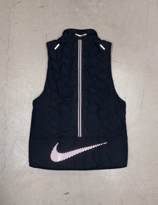 Nike Black Reflective Synthetic Gilet