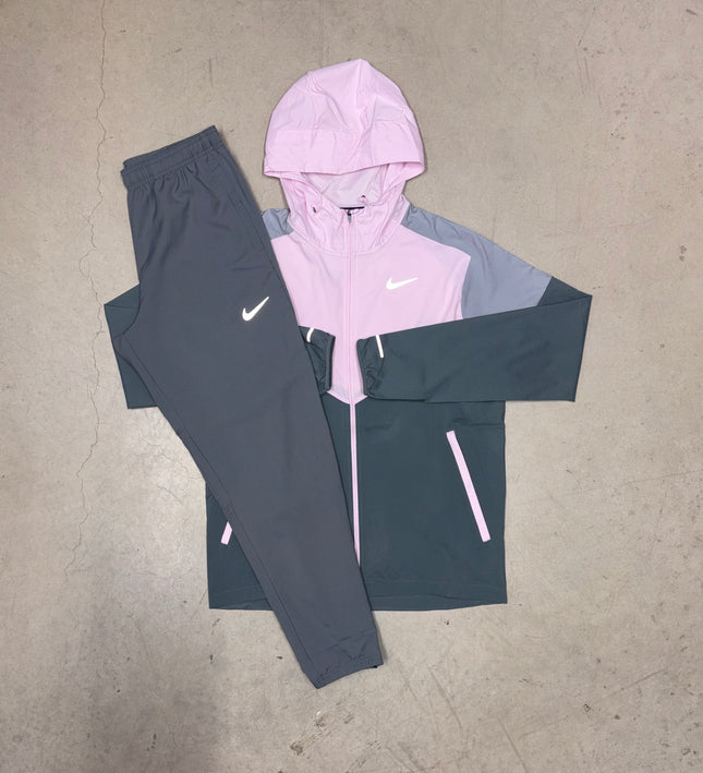 Nike Pink Foam Uv Windrunner x Grey Challenger Pants