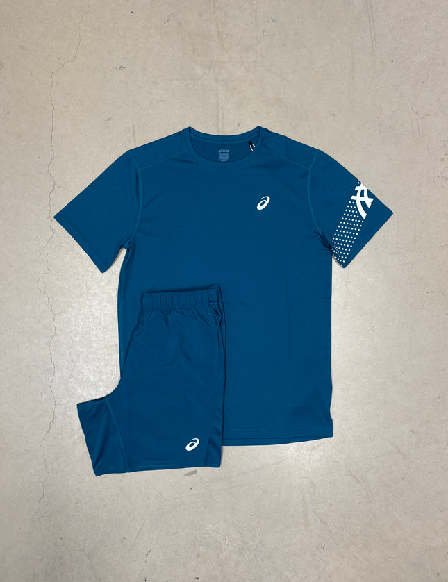 ASICS Dark Teal Icon SS Full Set