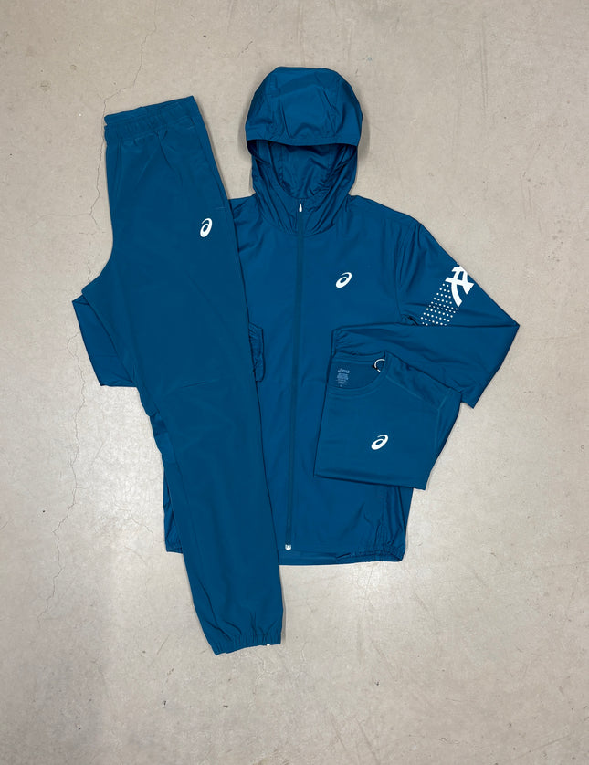 ASICS Dark Teal Icon SS Pants Bundle