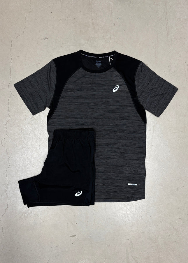 ASICS Performance Black Road SS Set