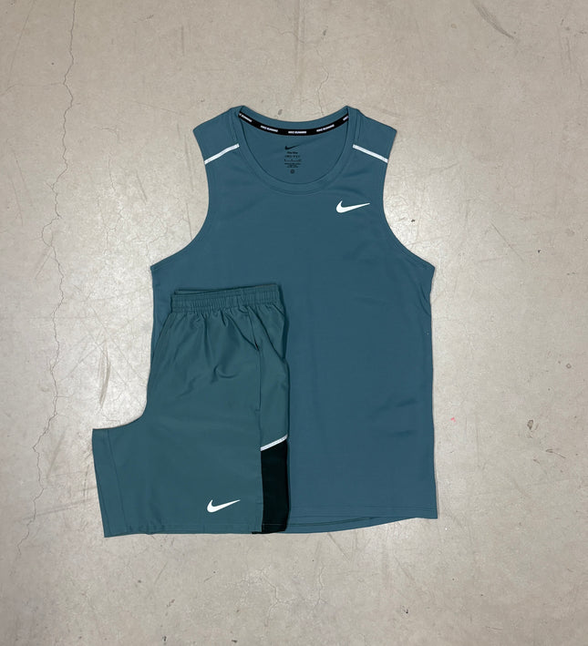 Nike Mineral Slate Miler Vest Full Set