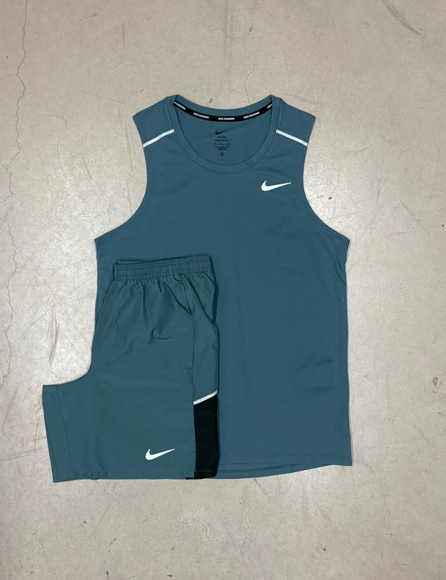 Nike Mineral Slate Miler Vest Full Set