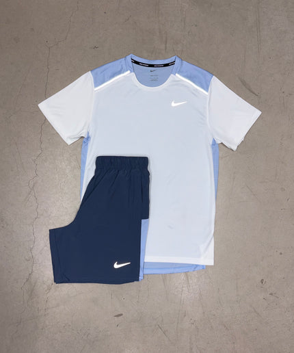 Nike Ice White/Cobalt Bliss Miler Full Set