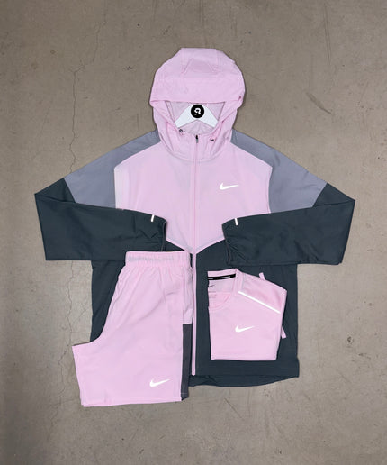 Nike Pink Foam Windrunner Jacket Full Bundle