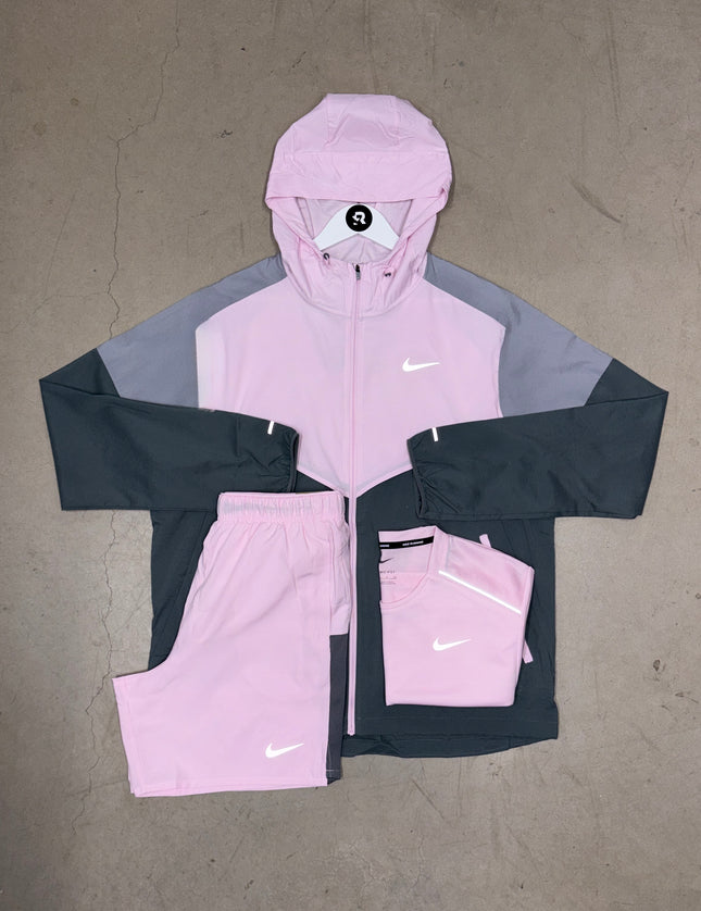 Nike Pink Foam Windrunner Jacket Full Bundle