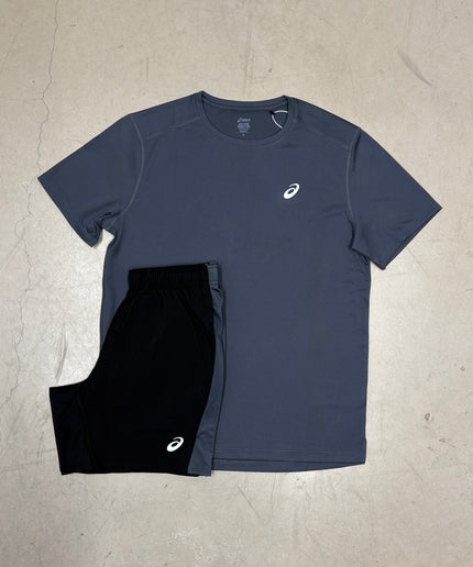 ASICS Grey/Black Core Performance Full Set