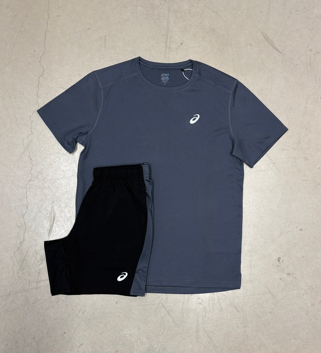 ASICS Grey/Black Core Performance Full Set