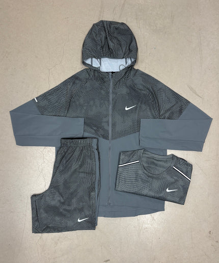 Nike Grey Patterned Repel Miler Full Bundle