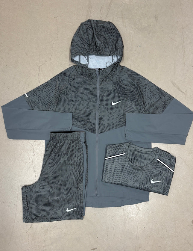 Nike Grey Patterned Repel Miler Full Bundle