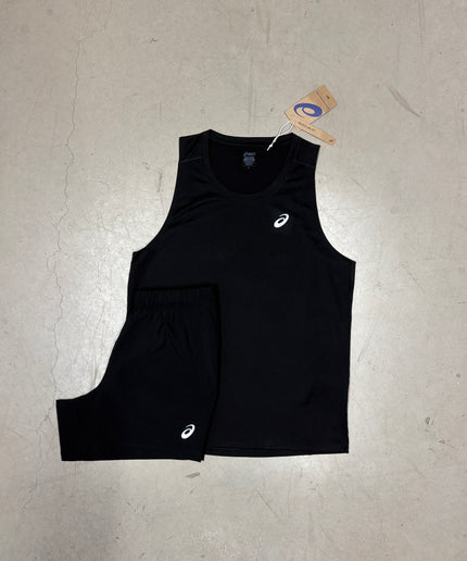 ASICS Black Vest Full Set
