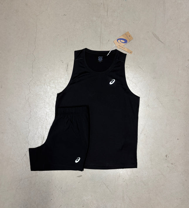 ASICS Black Vest Full Set