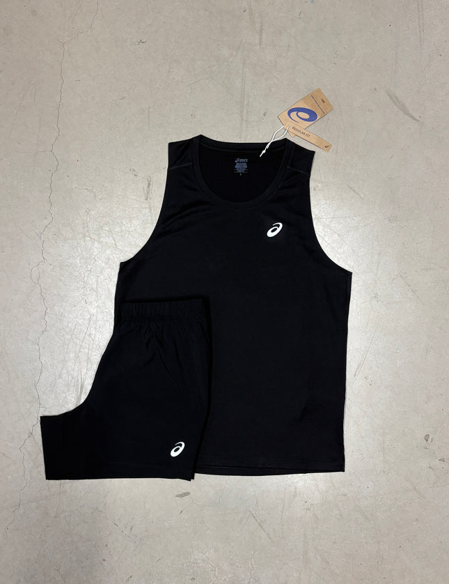 ASICS Black Vest Full Set