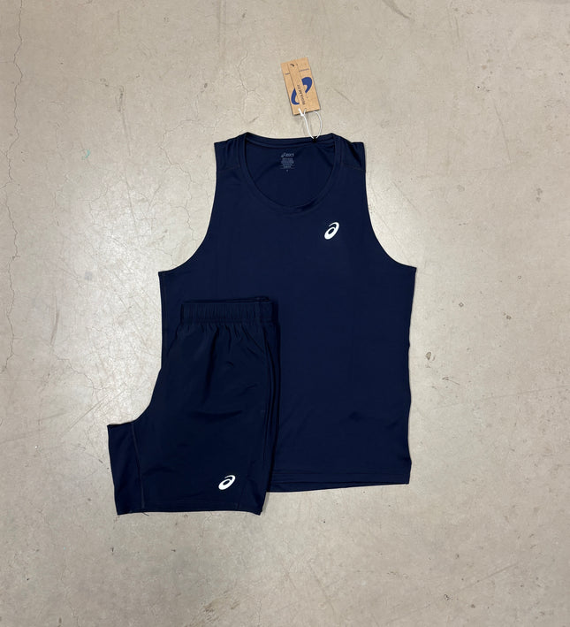 ASICS Midnight Navy Vest Full Set