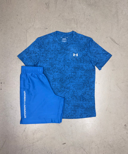 Under Armour Blue Tech Pixel Woodmark Full Set