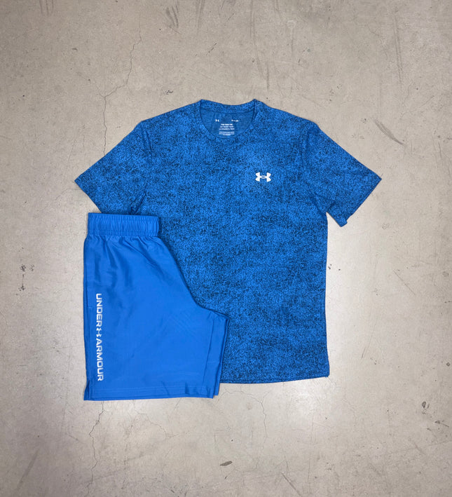 Under Armour Blue Tech Pixel Woodmark Full Set