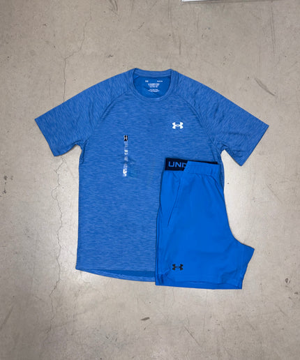 Under Armour Blue Tech Textured Full Set