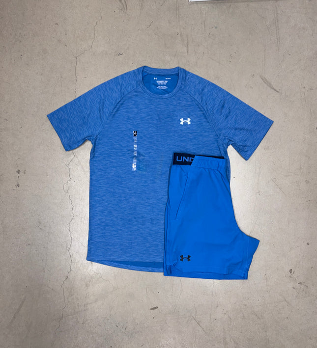 Under Armour Blue Tech Textured Full Set