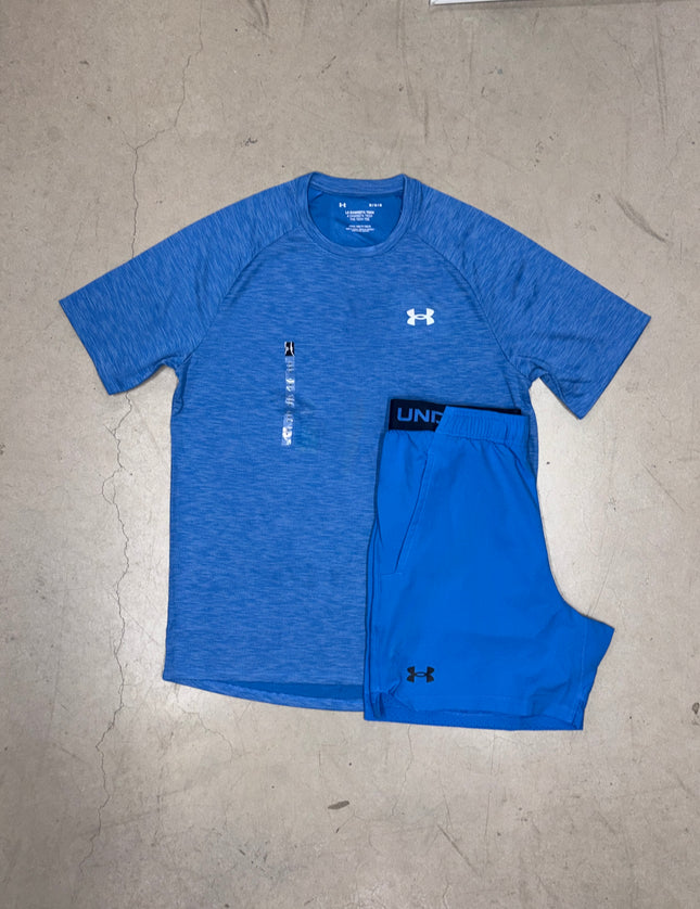 Under Armour Blue Tech Textured Full Set