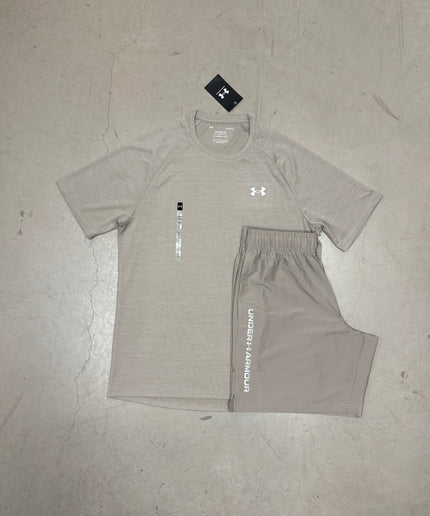 Under Armour Beige Tech Woodmark Full Set