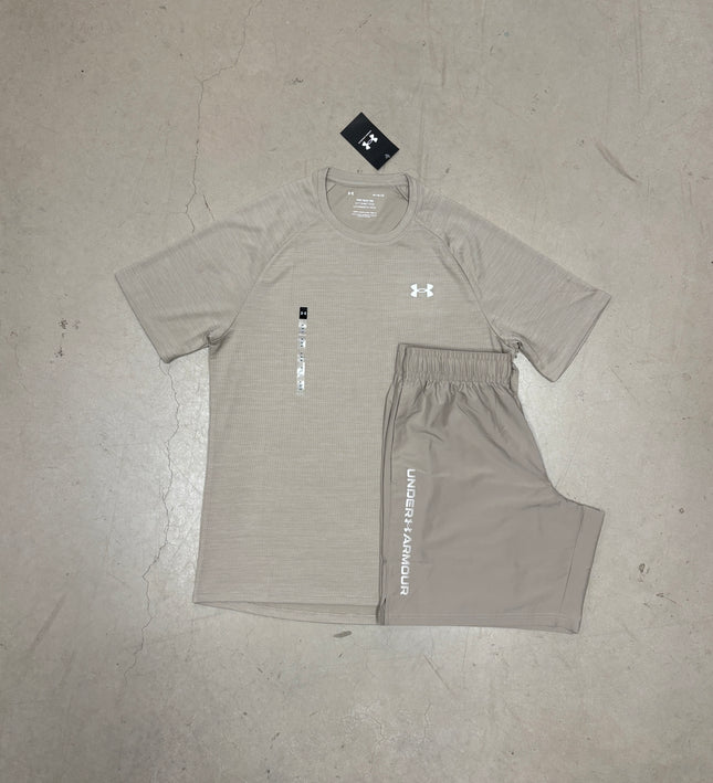 Under Armour Beige Tech Woodmark Full Set