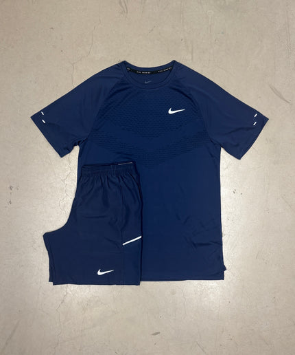 Nike Midnight Navy Stride Tee Full Set