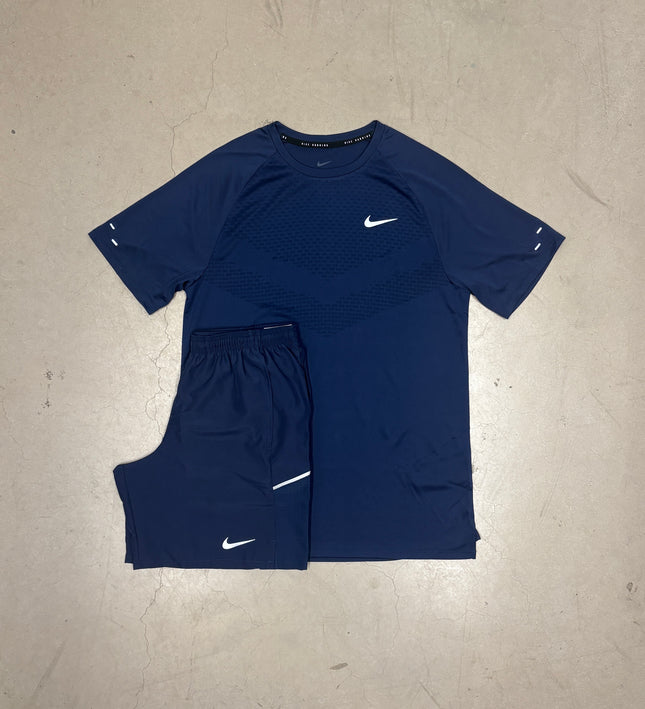 Nike Midnight Navy Stride Tee Full Set