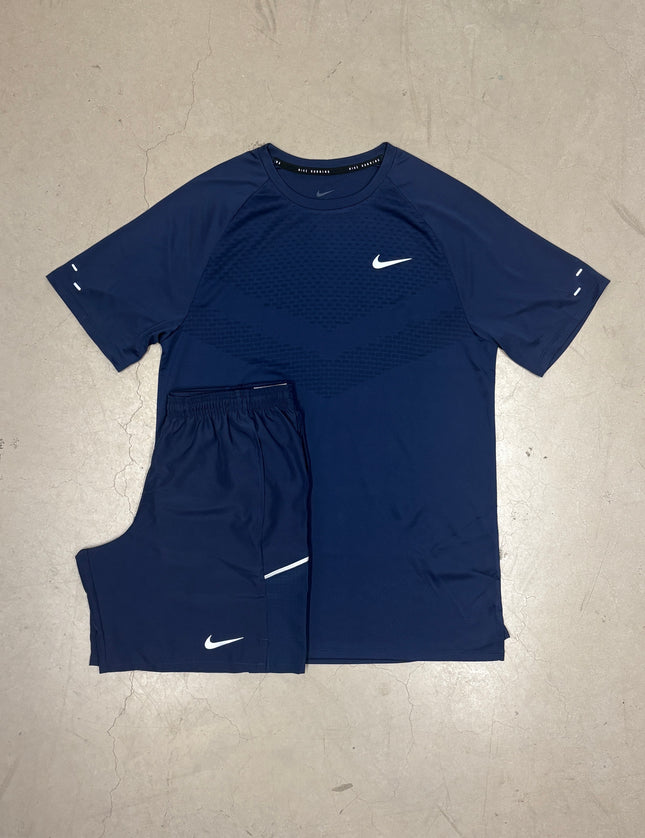 Nike Midnight Navy Stride Tee Full Set