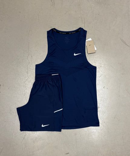 Nike Midnight Navy Stride Vest Full Set
