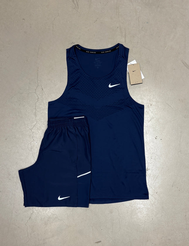 Nike Midnight Navy Stride Vest Full Set