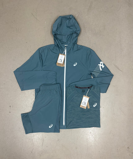 ASICS Foggy Teal Icon SS Full Bundle
