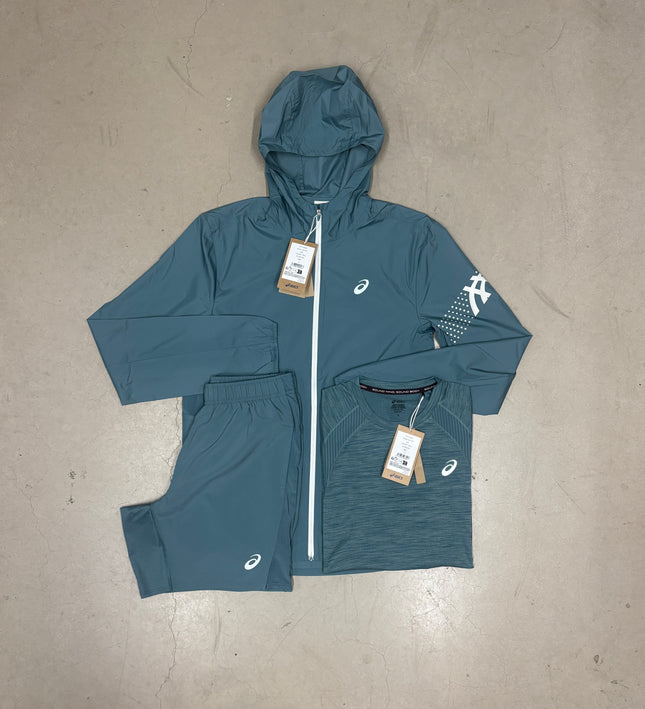 ASICS Foggy Teal Icon SS Full Bundle
