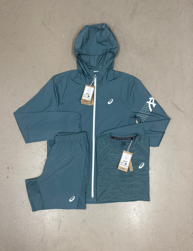 ASICS Foggy Teal Icon SS Full Bundle