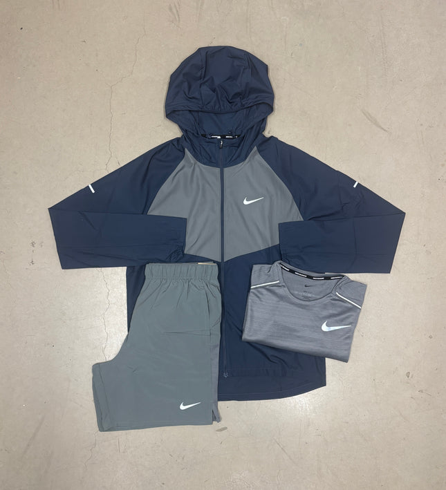 Nike Thunder Blue/Grey Repel Miler Jacket Full Bundle