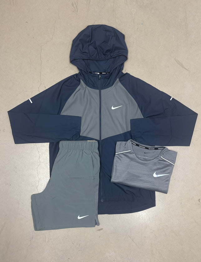 Nike Thunder Blue/Grey Repel Miler Jacket Full Bundle