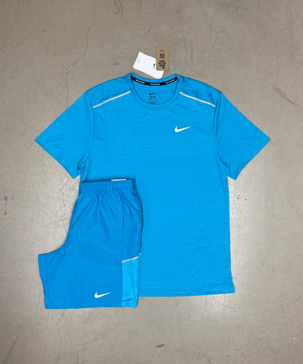 Nike Baltic Blue Dri-Fit Miler Full Set
