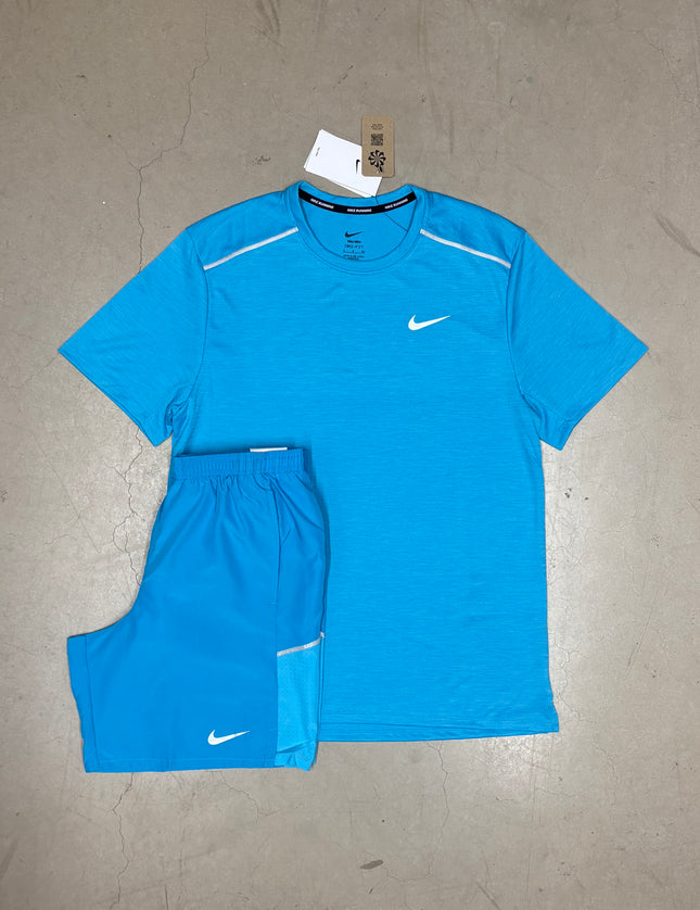 Nike Baltic Blue Dri-Fit Miler Full Set
