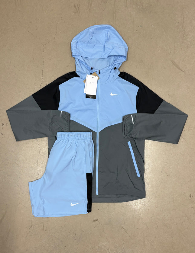 Nike Psychic Blue Windrunner x Challenger Shorts Full Set