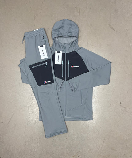 Berghaus Grey/Black Pavey Plus Hoodie Tracksuit