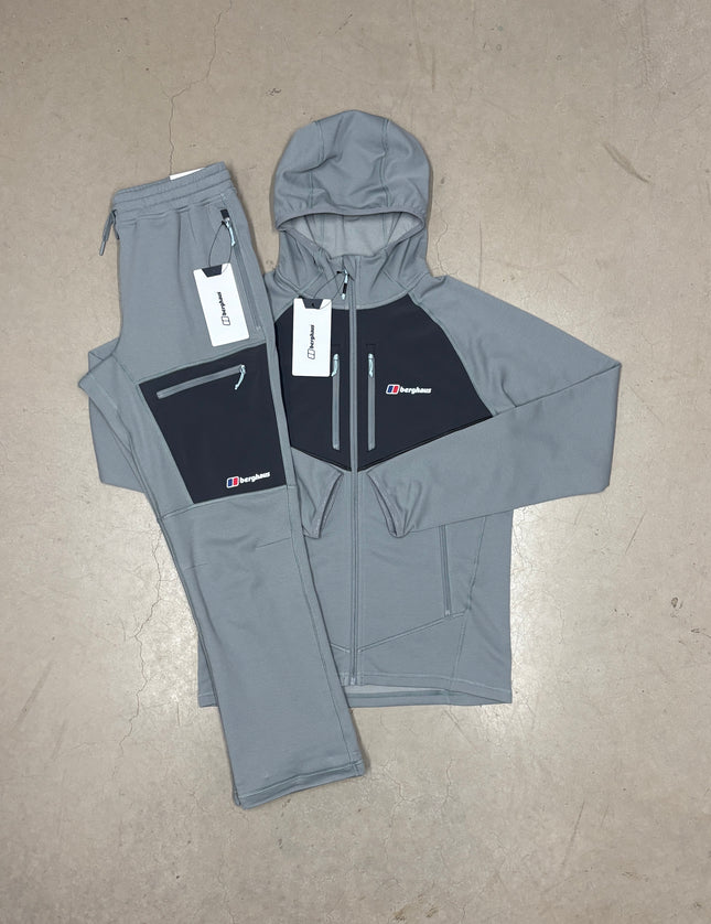 Berghaus Grey/Black Pavey Plus Hoodie Tracksuit
