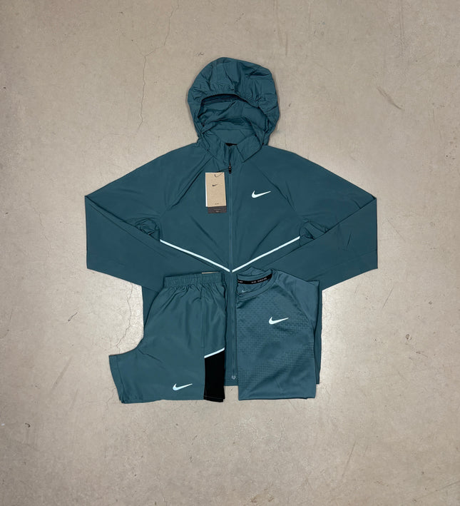 Nike Mineral Miler Jacket x Mineral Miler Shorts x Mineral Stride Tee Bundle